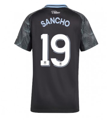 Aston Villa Jadon Sancho #19 Udebanetrøje Dame 2025-26 Kortærmet